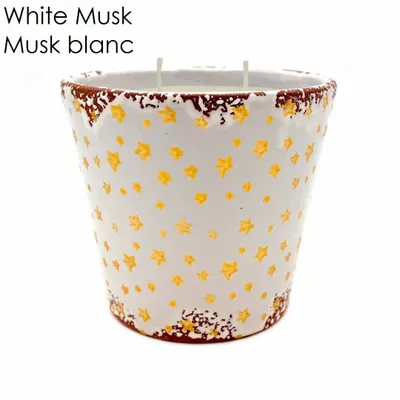 Candles - Christmas star ceramic scented candle size L - WAX DESIGN - BARCELONA