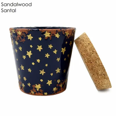 Candles - Christmas star ceramic scented candle size M - WAX DESIGN - BARCELONA