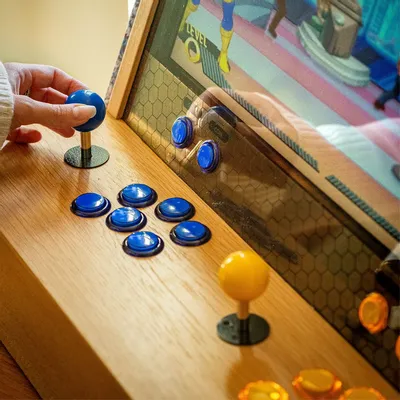 Decorative objects - SENSEI V2F: Wooden arcade machine, 5000 retro Morpho Chapel games - MAISON ROSHI - LUXURY ENTERTAINMENT CABINETS