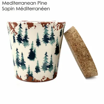 Bougies - Bougie parfumée en céramique pour sapin de Noël taille M - WAX DESIGN - BARCELONA