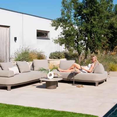 Canapés de jardin - Canapé modulable Santorin - 4 SEASONS OUTDOOR