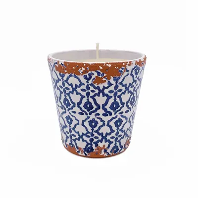 Candles - New Batik ceramic scented candle size M - WAX DESIGN - BARCELONA