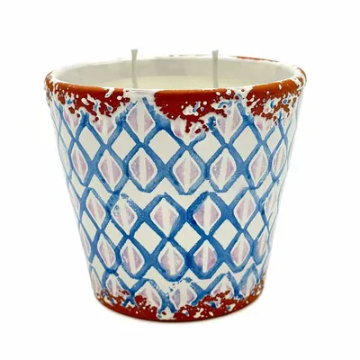 Candles - Rhombus Ceramic scented candles size L - WAX DESIGN - BARCELONA