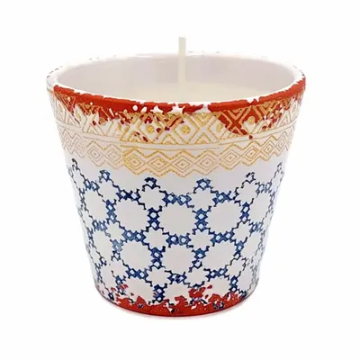 Candles - Helenistic ceramic scented candle size L - WAX DESIGN - BARCELONA