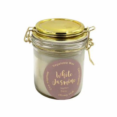 Candles - Golden top Christmas glass scented candle size M - WAX DESIGN - BARCELONA