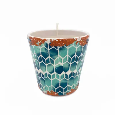 Candles - Barcelona Modernist ceramic scented candle size M - WAX DESIGN - BARCELONA