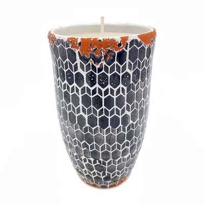Candles - Barcelona Modernist ceramic scented candle size XL - WAX DESIGN - BARCELONA