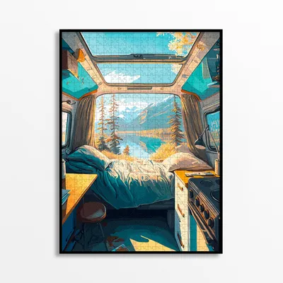 Revêtements muraux - Puzzles 1000 pièces - Van Life - PIECE & LOVE