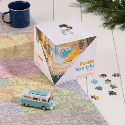 Revêtements muraux - Puzzles 1000 pièces - Van Life - PIECE & LOVE