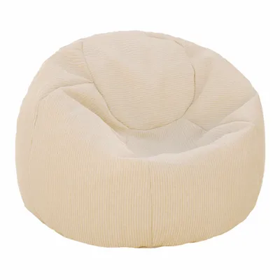Fauteuils de jardin - Pouf XL extérieur en tissu effet raphia - MX HOME
