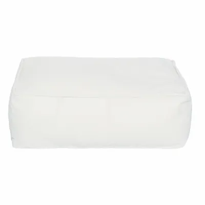 Equipements espace extérieur - Coussin de sol extérieur déhoussable blanc M - MX HOME