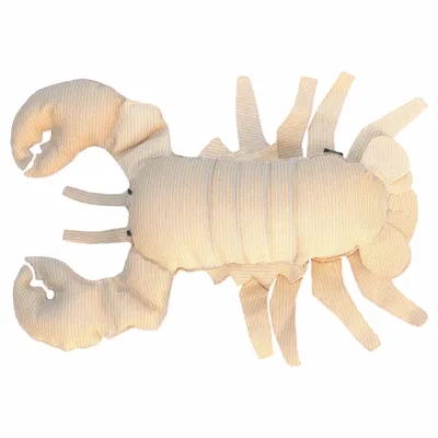 Outdoor decorative accessories - Outdoor lobster raffia effect cushion - MX HOME