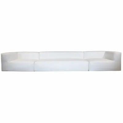 Canapés de jardin - Canapé modulable - Déhoussable 5/6 places- Coton lavé - MX HOME