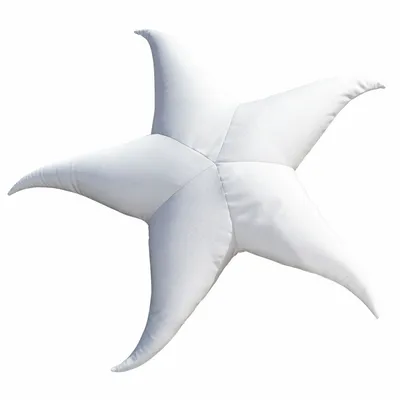 Outdoor space equipments - Floating outdoor starfish bean bag with white removable cover - MX HOME