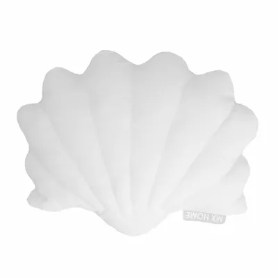 Outdoor decorative accessories - Outdoor white shell cushion - MX HOME