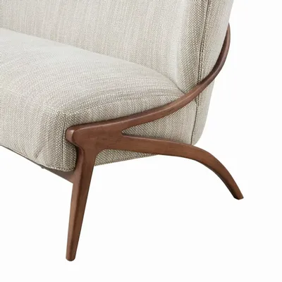 Petits canapés - Banquette en bois et tissu SAMOA - CFOC