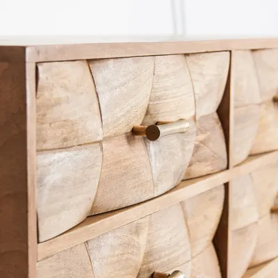 Commodes - Commode en fer marron 120x38x80 cm - VICAL