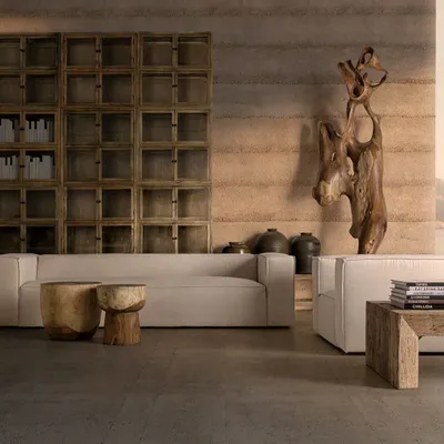 Autres tables  - Table basse en bois tropical marron 50x50x47 cm - VICAL