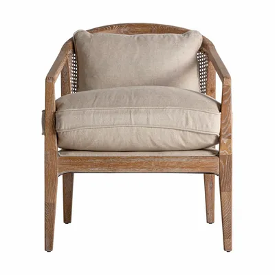 Fauteuils - Fauteuil en bois de frêne nounces marron 65x74x78 cm - VICAL