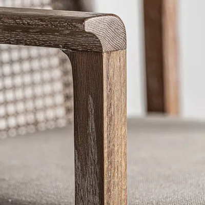 Chaises - Chaise en bois de frêne blanc cassé 57x60x86 cm - VICAL