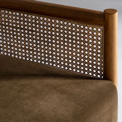 Fauteuils - Fauteuil en rotin camel 73x85x86 cm - VICAL