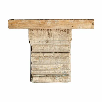 Etagères - Rack en bois de mangue crème 42x26x34 cm - VICAL