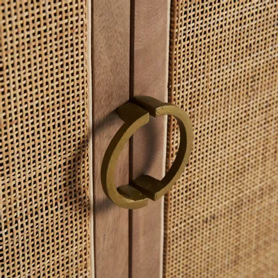 Buffets - Buffet en bois de mangue marron 175x40x85 cm - VICAL