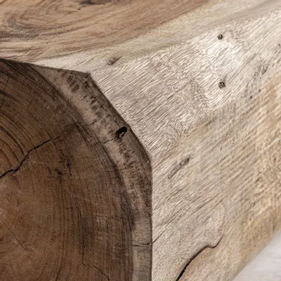 Tables basses - Table basse en bois de suar marron 120x35x33 cm - VICAL