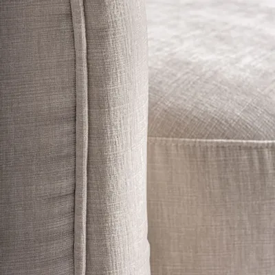 Fauteuils - Fauteuil en bois de pin blanc cassé 109x93x78 cm - VICAL