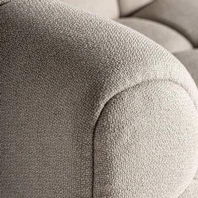 Canapés - D´angle en bois de pin brun clair 97x97x74 cm - VICAL