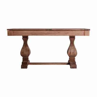 Dining Tables - Extending table in brown mango wood 180x90x78 cm - VICAL