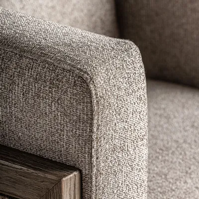 Fauteuils - Fauteuil en bois de frêne beige 84x76x73 cm - VICAL