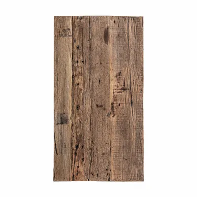 Other tables - Brown reclaimed wood bar counter module 60x60x110 cm - VICAL