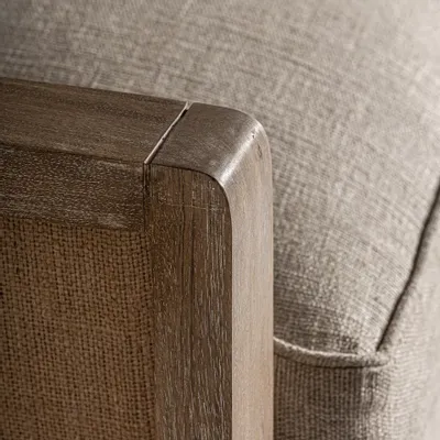 Armchairs - Brown birch wood armchair 80x74x87 cm - VICAL