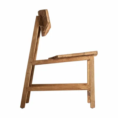 Chaises - Chaise en bois de teck marron 48x64x80 cm - VICAL