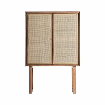 Armoires - Armoire en bois de mangue marron 100x45x150 cm - VICAL