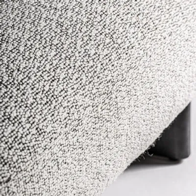 Sofas - Gray polyester sofa 254x107x82 cm - VICAL