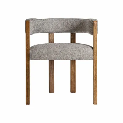 Chairs - Brown ash wood chair 60x56x68 cm - VICAL