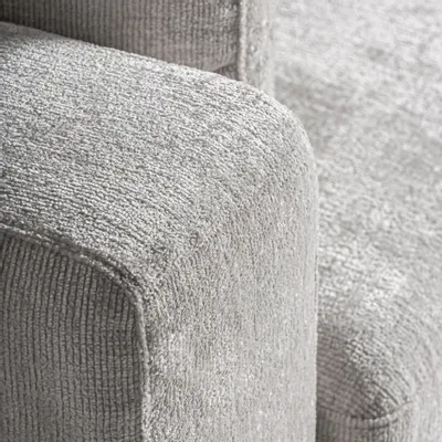 Canapés - D´angle en polyester blanc cassé 140x106x85 cm - VICAL