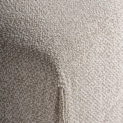 Sofas - Central sofa module in cream polyester 101x101x92 cm - VICAL