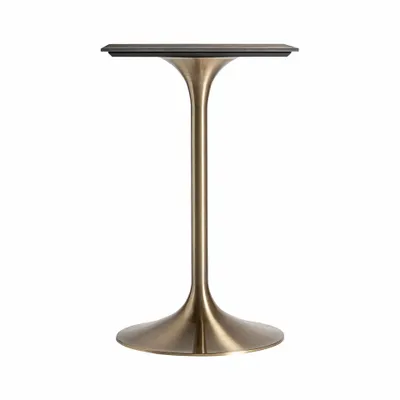 Autres tables  - Table de bar en acier doré 65x65x105 cm - VICAL