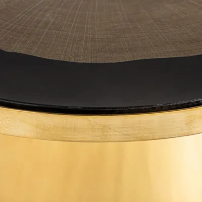 Autres tables  - Table basse en acier noir  en 55x55x55 cm - VICAL