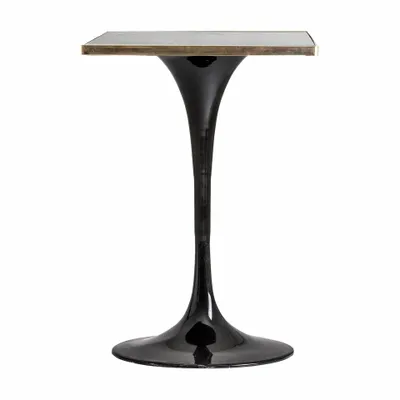 Other tables - Black steel bar table in 70x70x107 cm - VICAL