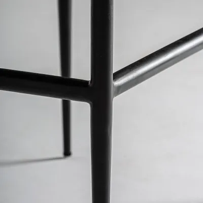 Wardrobe - Black iron cabinet in 100x45x180 cm - VICAL