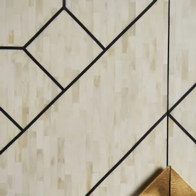 Wardrobe - Black MDF wooden cabinet in 90x40x161 cm - VICAL