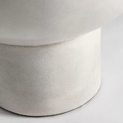 Autres tables  - Table basse en ciment gris  en 54x54x46 cm - VICAL