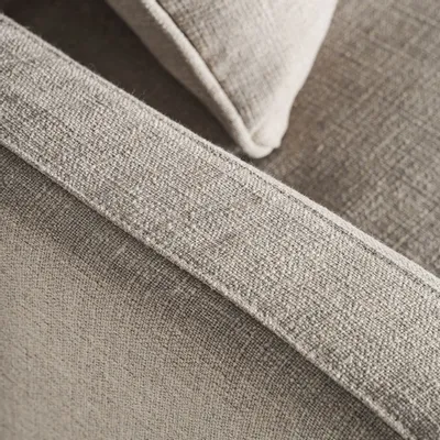 Sofas - Beige pine wood sofa in 280x108x90 cm - VICAL