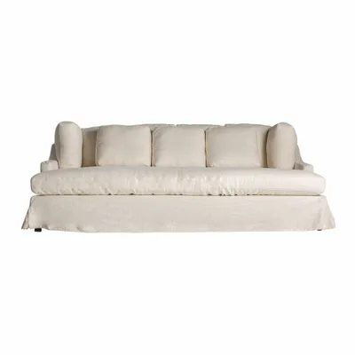 Canapés - Sofa en polyester crème  en 250x175x92 cm - VICAL