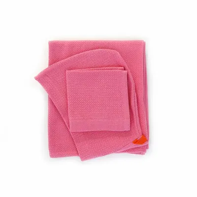 Linge de lit enfant - Cape de Bain Bébé & Débarbouillette - Flamingo - EKOBO