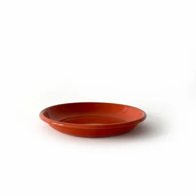 Formal plates - Enamel Side Plate 21cm - Terracotta - EKOBO